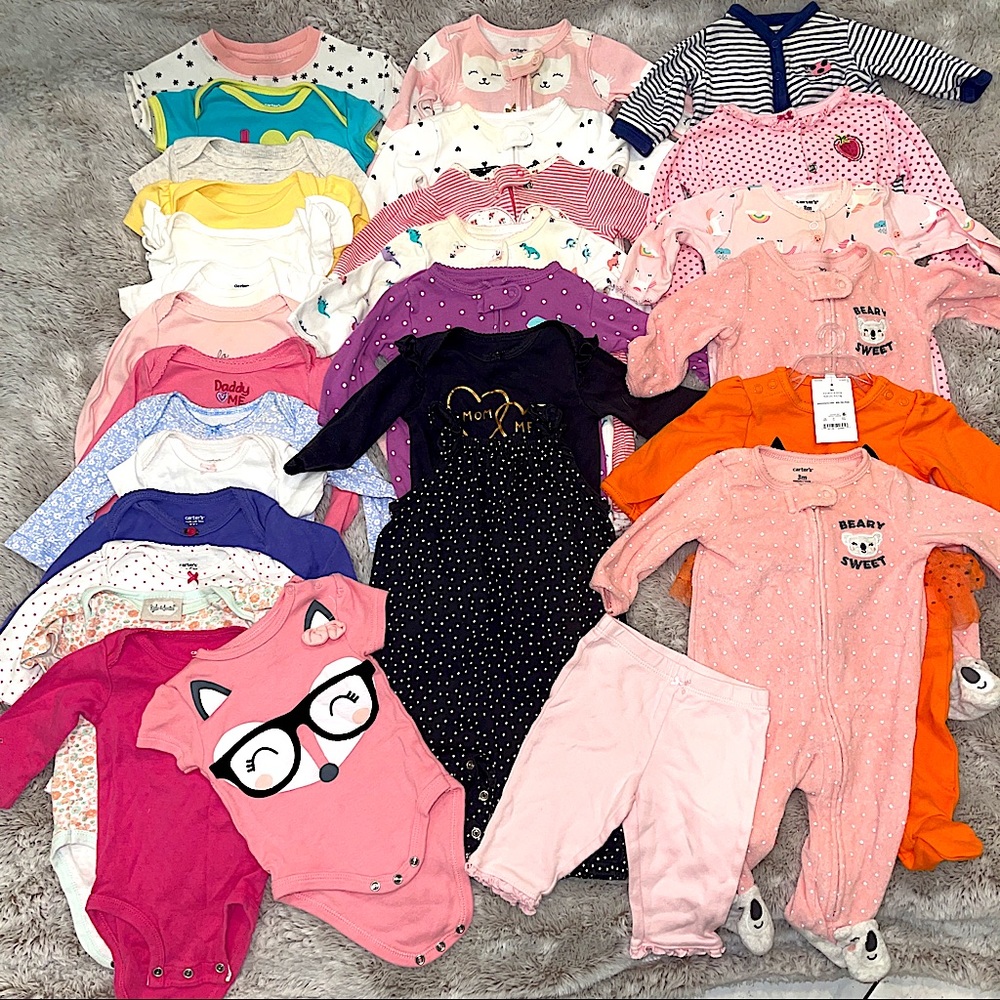 Huge 29 Piece Lot bundle of baby clothes